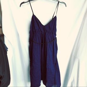 Purple converse sundress